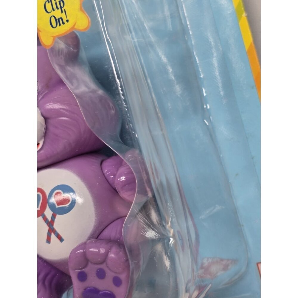 Care Bears- 2003 Clip On Poseable Keychain Figure- Share Bear - NEW - Picture 3 of 4